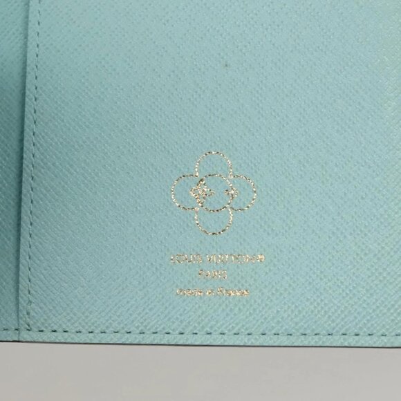 LOUIS VUITTON Christmas Vivienne Couverture Passport Passport Case Auth 132776M - Picture 8 of 16